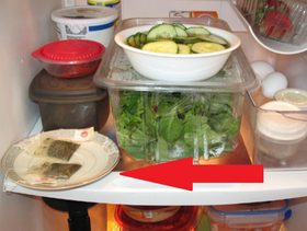 التخلص من رائحة الثلاجة الكريهة!