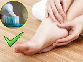 لماذا يجب أن تضعي معجون الأسنان على قدميك؟ إقرأي هذا المقال!