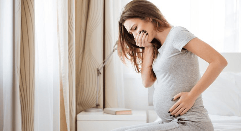 غثيان الحمل بدون استفراغ