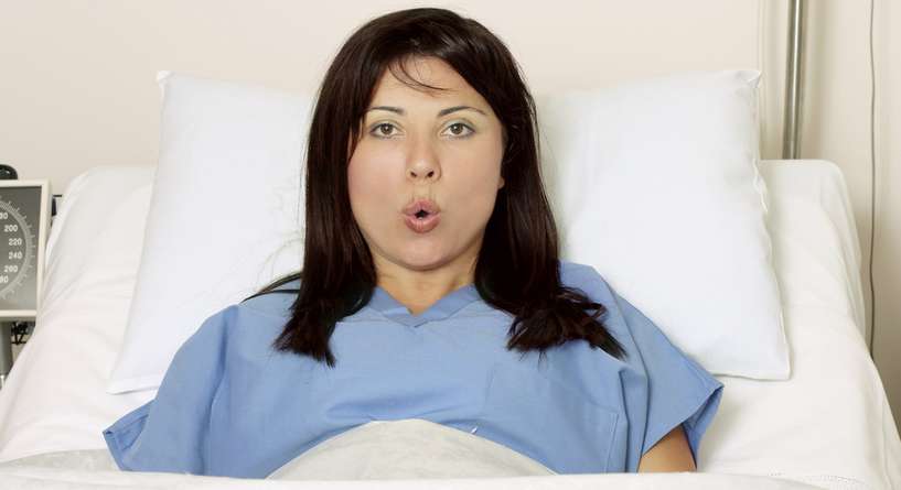 طريقة التنفس اثناء الولادة