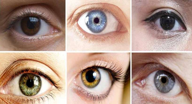دلالة لون العين الصحية 