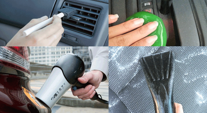 حيل مبتكرة من أجل سيارة أنظف وأكثر لمعانا