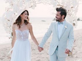 بالصور بيرين سات تتزوج من كنان دوغلو