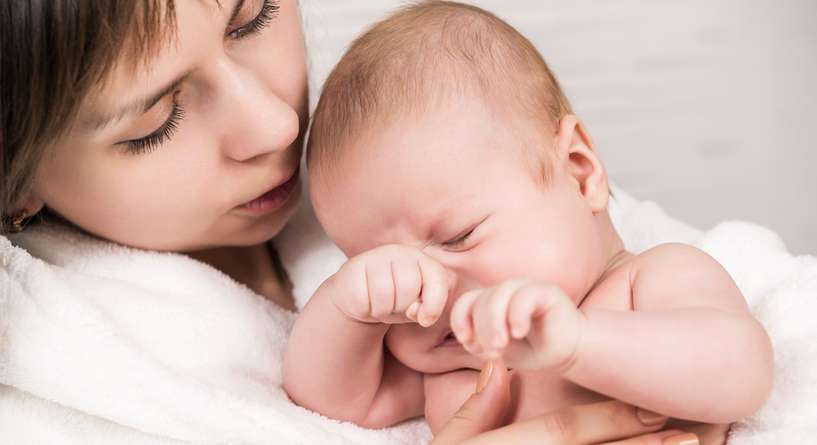 طرق علاج الغازات للرضع في المنزل