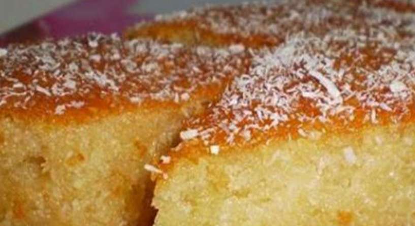 طريقة عمل بسبوسة بجوز الهند