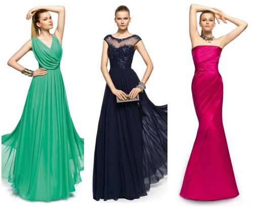 هكذا تختارين الفستان الطويل بالصور