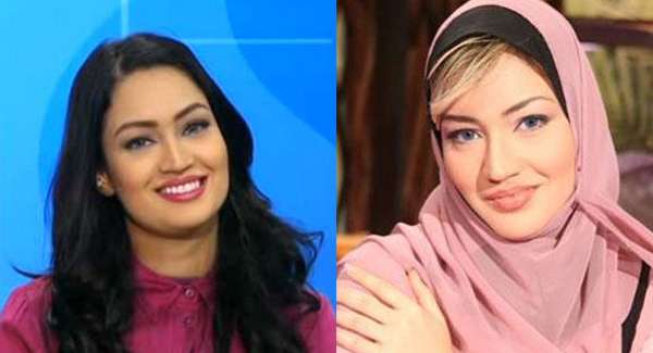 المذيعة السعودية هبة جمال تخلع حجابها