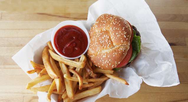 Burger, Food, Fries