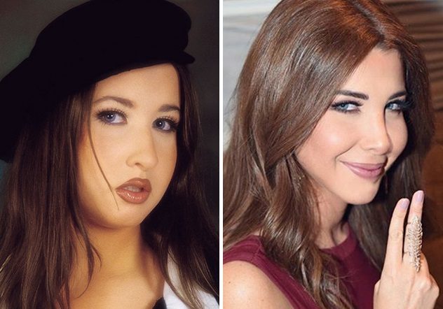 نانسي عجرم قبل التجميل