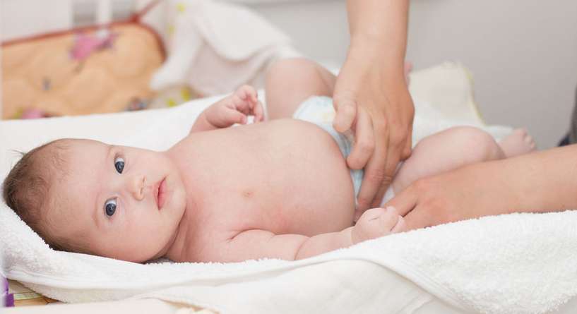 علاج تسلخات الاطفال