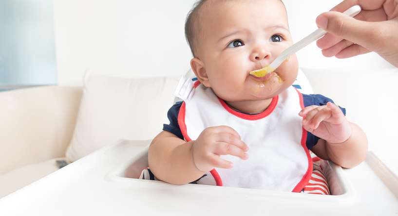 وصفات مغذية للطفل من عمر 6 إلى 9 أشهر