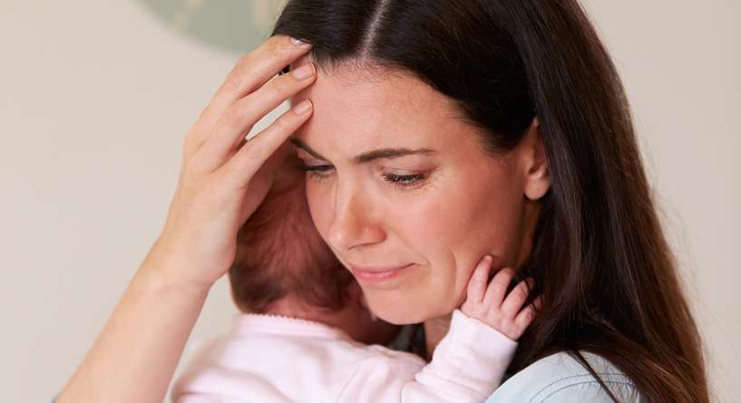 القلق ما بعد الولادة حالة أكثر شيوعا من الإكتئاب