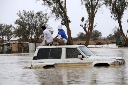 نتائج الأمطار مستمرة في السعودية