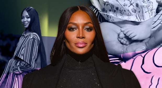 ناعومي كامبل ترزق ببنت