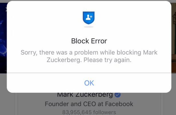 السبب المفاجئ لعدم امكانية حظر مارك زوكربيرغ على فيسبوك