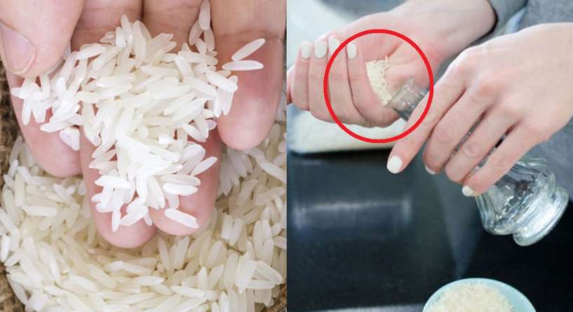 منافع الأرز في التنظيف
