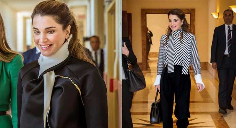 حيل ذكية تتبعها الملكة رانيا في اطلالاتها الرسمية