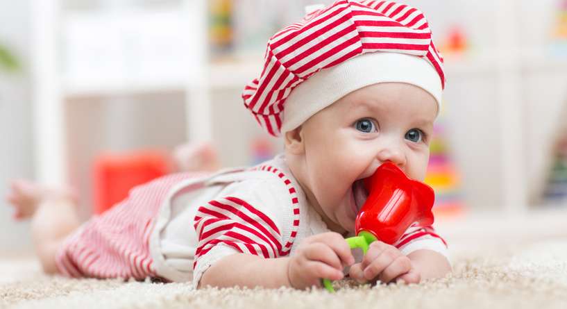 اعراض ظهور الاسنان عند الاطفال