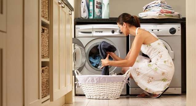 Laundry, Person, Human