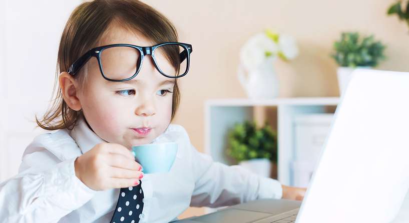 منشورات طريفة لو كان للاطفال حساب على فيس بوك