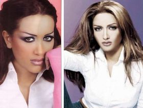 مايا دياب قبل عمليات التجميل