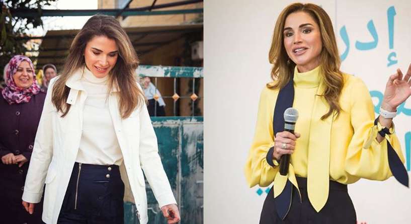 حقيقة انفاق الملكة رانيا اموال طائلة على ملابسها