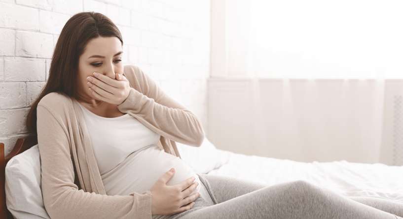 متى ينتهي غثيان الحمل 