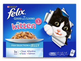 FELIX® kitten - As Good As It Looks Fish Selection