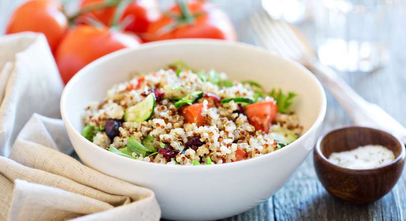 طريقة عمل سلطة الكينوا