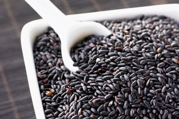 الأرز الأسود غني بمضادات الأكسدة ومفيد لشرايين القلب