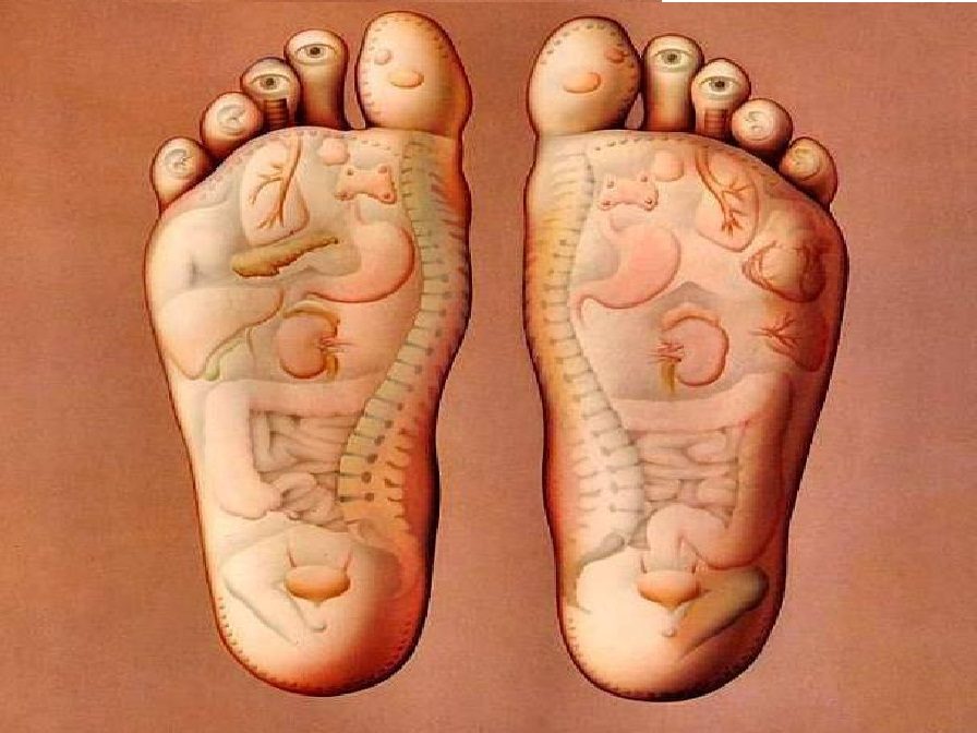 طريقة معالجة آلام الجسم بالكامل بواسطة تدليك القدمين