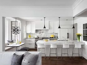 كيفية اختيار تصميم المطبخ الأمريكي