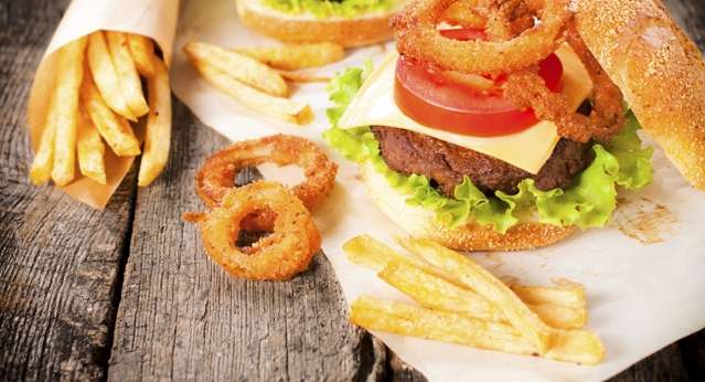Burger, Food, Fries