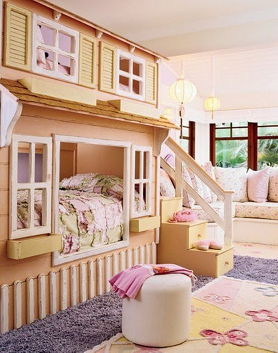 صور ديكورات جديدة رائعة لسرير وغرف نوم الأطفال