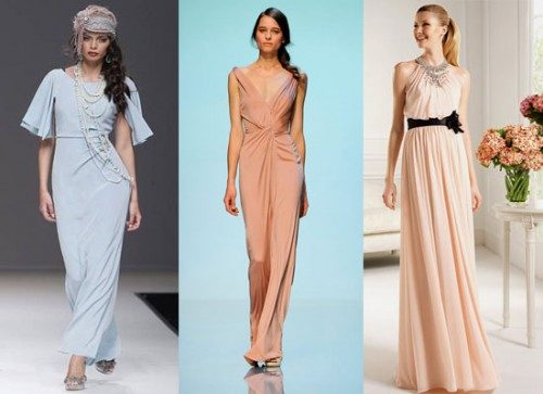 هكذا تختارين الفستان الطويل بالصور