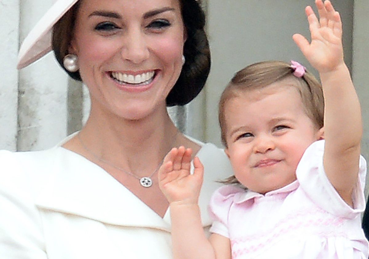 كيت وشارلوت في احتفال Trooping the Colour