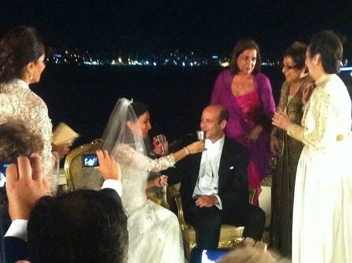 صور زفاف أمير مصر محمد علي من حفيدة ملك أفغانستان