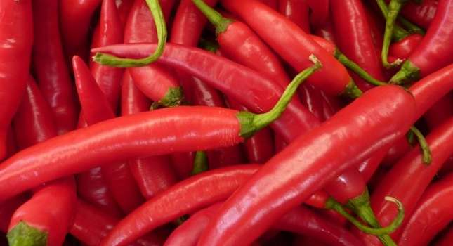 تأثير الفلفل الحار للحامل