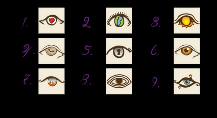 إختبار دقيق للشخصية خلال صورة للعيون