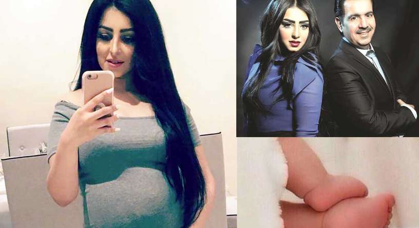 المهرة البحرينية تلد طفلها تميم المسلم
