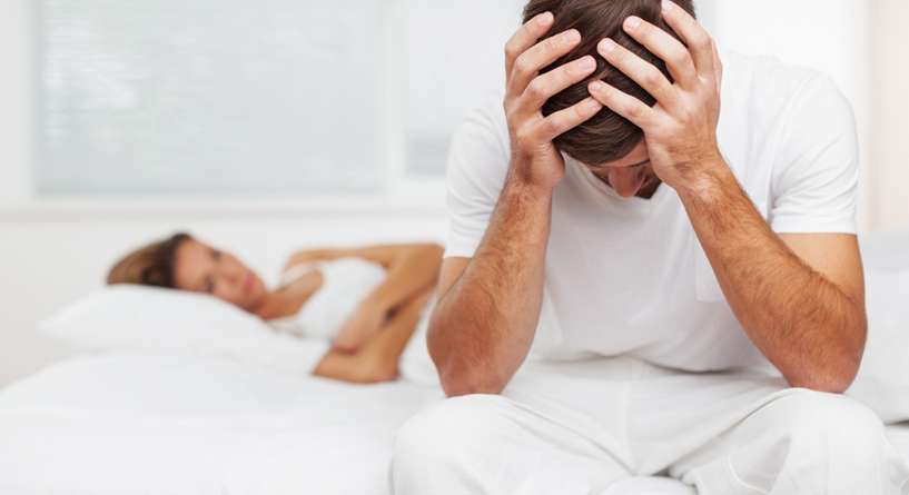 تأخر القذف عند الرجال