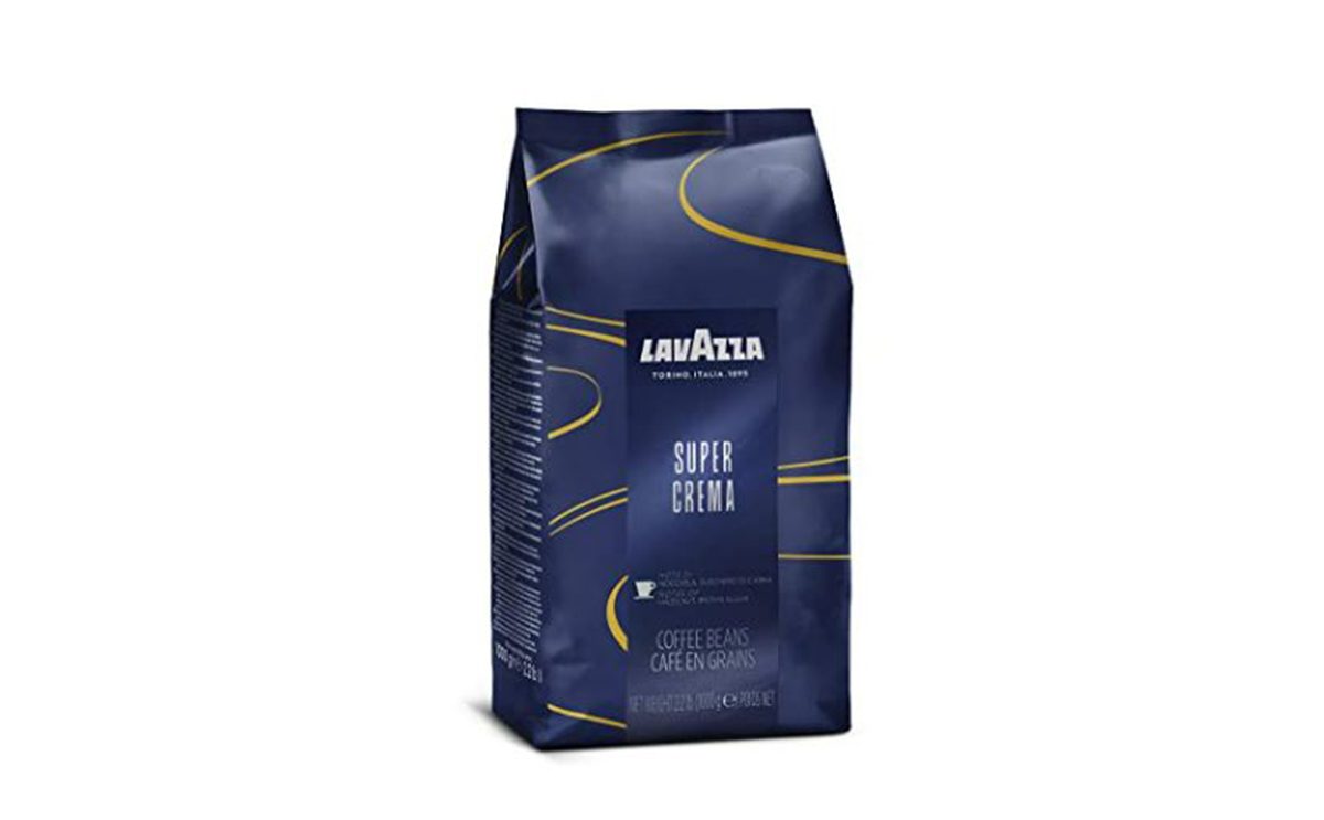 Lavazza Super Crema Espresso Whole Bean Coffee