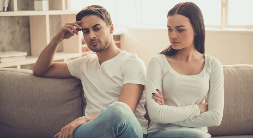 Couch, Furniture, Person