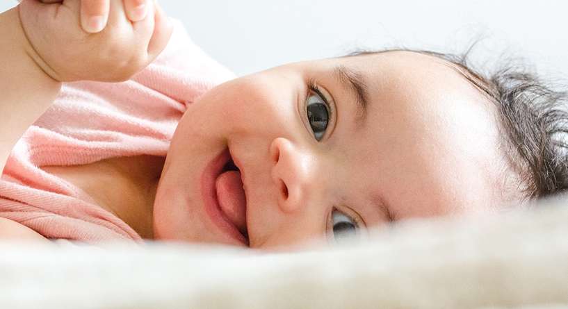 نظر الطفل الرضيع