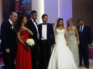 شيرين عبد الوهاب ومحمد عبدو في حفل زفاف شربل ضومط بالصور