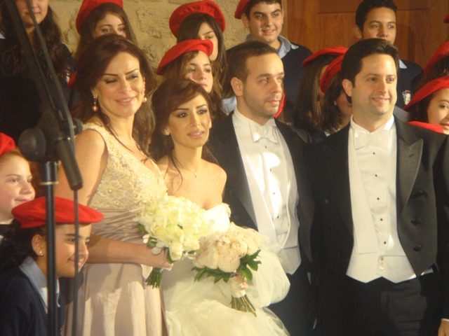 صور زفاف ميشال فاضل