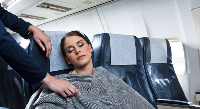 المقعد الافضل في الطائرة للنوم