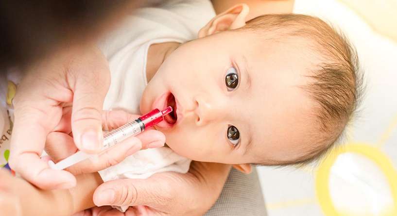 دواء الغازات للاطفال الرضع