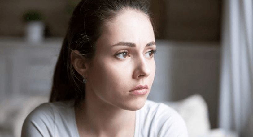 دم مع مخاط في الشهر التاسع