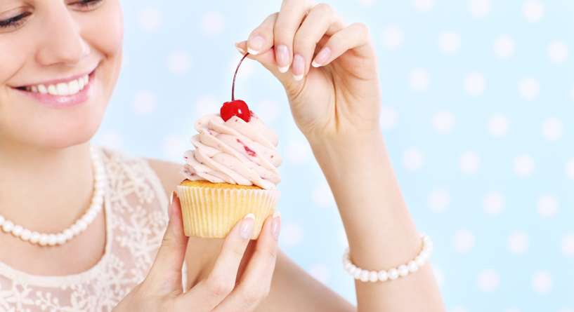 Cupcake, Cream, Dessert